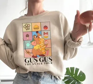 [ Comfort Color ] GusGus The Snack Tour T-Shirt