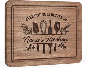 Christmas Nana Gifts,  Walnut   Board Gifts for Nana, Nana Birthday Gifts, Cool Kitchen Gifts for Nana from Grandkids