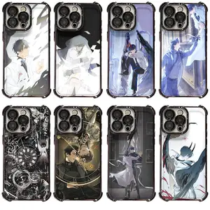 Custom Dark Fantasy Vibe Omniscient Reader's Viewpoint Silicone Smartphone Case, Shockproof Protective Bumper Accessory for iPhone 17 Pro Max, Air, 16 Pro, 15, 14 Plus, 13, 12, 11 & Samsung S26-S23 Plus Ultra Cellphone
