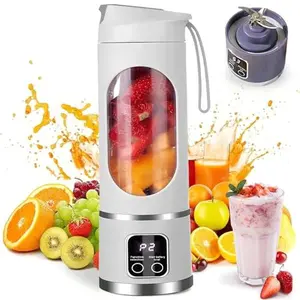 Best Mini Juicer Blender –Perfect for Liquid Diets, Fresh Juice, Shakes, Baby Food | USB Rechargeable & Easy to Clean,Leak Proof Design, | Great for Home, Office, Dorm, and Back-to-School Ultimate Portable Blender!cup juicer