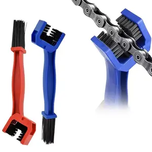 Motorcycle Chain Brush, Bicycle Chain Cleaner, Bike Chain Pad Ring Motorcycle Chain Cleaning Crankset Brush Tool