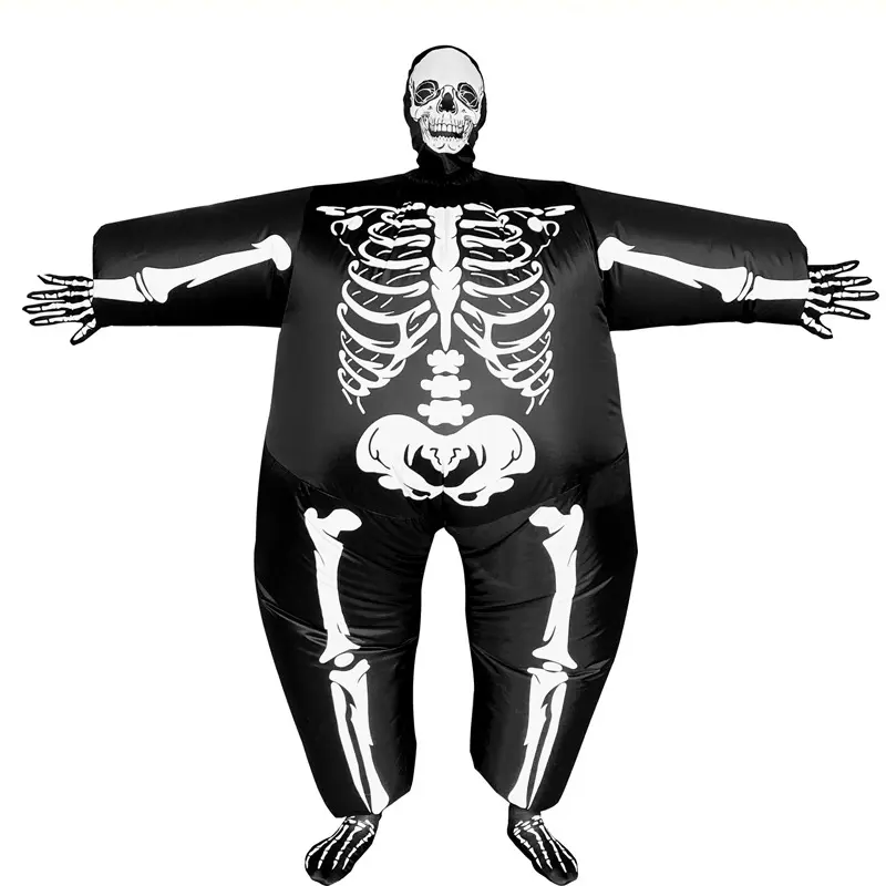 Skeleton inflatable suit