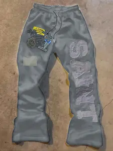 Men's Oversized Graphic Sweatpants - 2025 Streetwear Trend | 'SAINT' Print Design, Comfortable for Daily & Street Styles - Wardrobe Must-Have! Casual Sweatpants #MensStreetwear #OversizedPants #GraphicFashion #2025Trend 🛍️