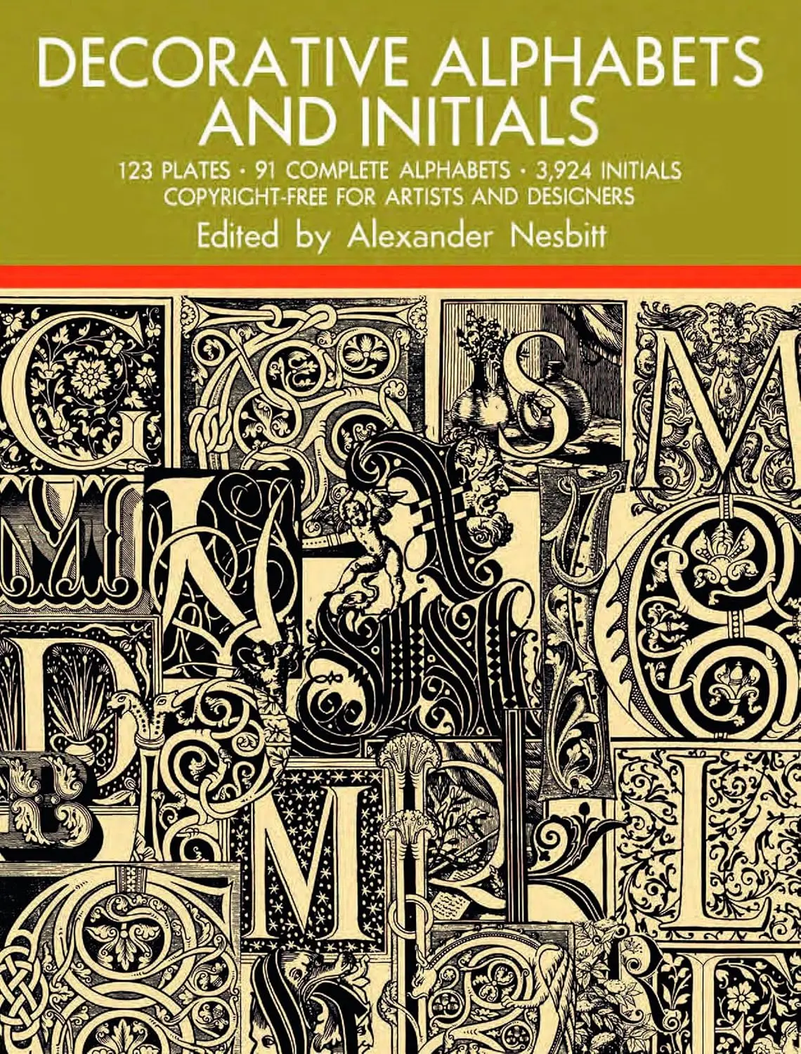 Decorative Alphabets and Initials (Lettering, Calligraphy, Typography)
