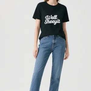 Versatile women's pure cotton T-shirt, short-sleeve top, women's casual short-sleeve soft crew neck T-shirt, fashionable and simple T-shirt