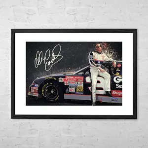 D4le Earnhardt 03 Wall Poster No Frame, D4le Earnhardt Fan Gift, Wall Art, Home Decor, Racing Wall Art