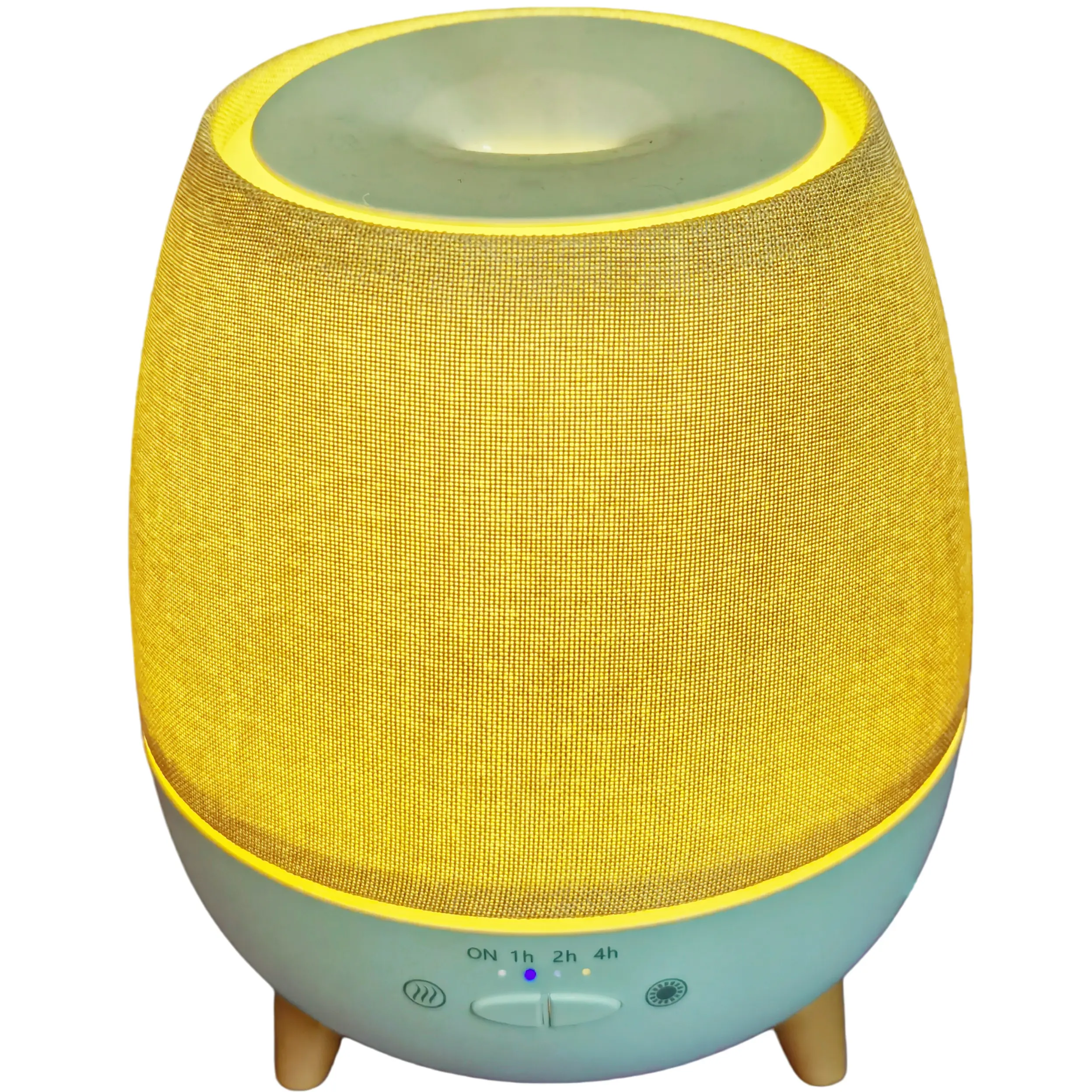 Ultrasonic Essential Oil Diffuser 300ml, Fabric Cover Aromatherapy Humidifier with Soothing Night Lamp, Quiet Auto Shut-Off for Bedroom, Home Decor, Gift