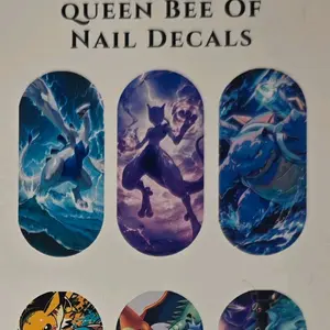 custom waterslide nail decals