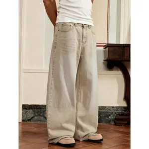Baggy Jeans Vintage Straight Leg Loose Fit Skater Denim Pants Streetwear