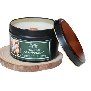 Roasted Marshmallow Scented Candle - 8oz tin 180g of wax