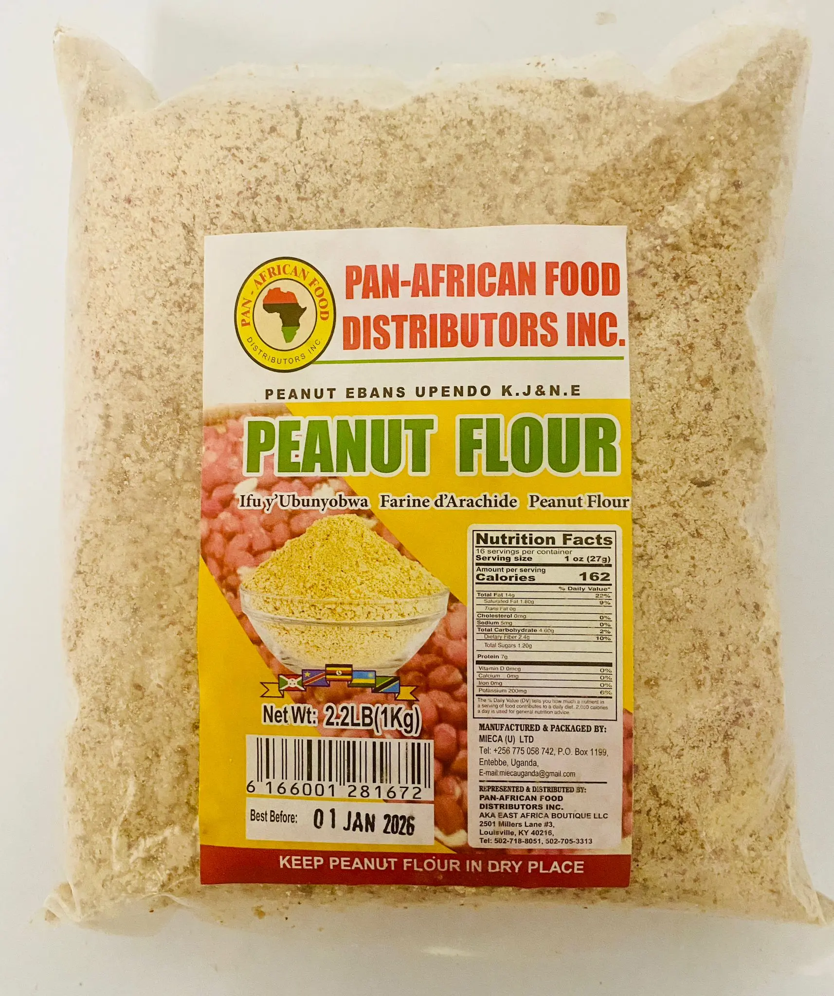 Peanut Flour| Ubunyobwa 1kg Peanut Flour| Ubunyobwa 1kg