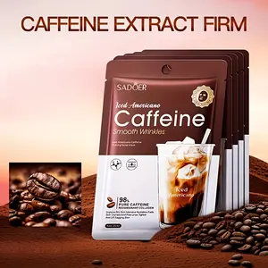 10pcs Coffee Face Mask | Pure Coffee Essence, Latex-Free, Non-Greasy, Long-Lasting Moisturizing & Pore Tightening, Suitable for All Skin Types, Sensitive, Dry, Combination - Beauty Paper Mask for Smooth & Glowing Skin