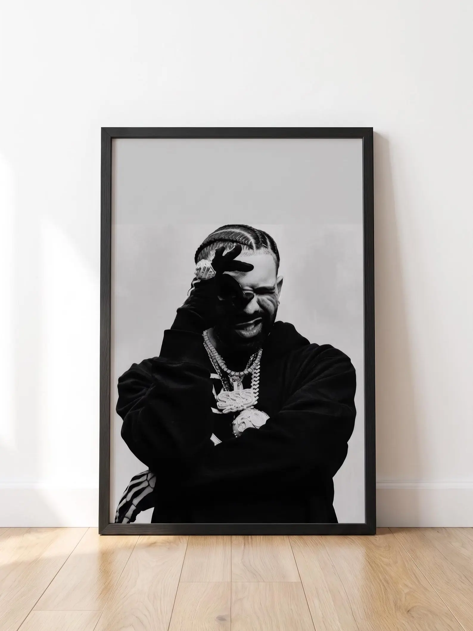 Drake Poster, Hip Hop Music Wall Art Print, Unframed Poster Print, Rap Fan Gift, Aesthetic Dorm Home Decor, Modern Printable Wall Art