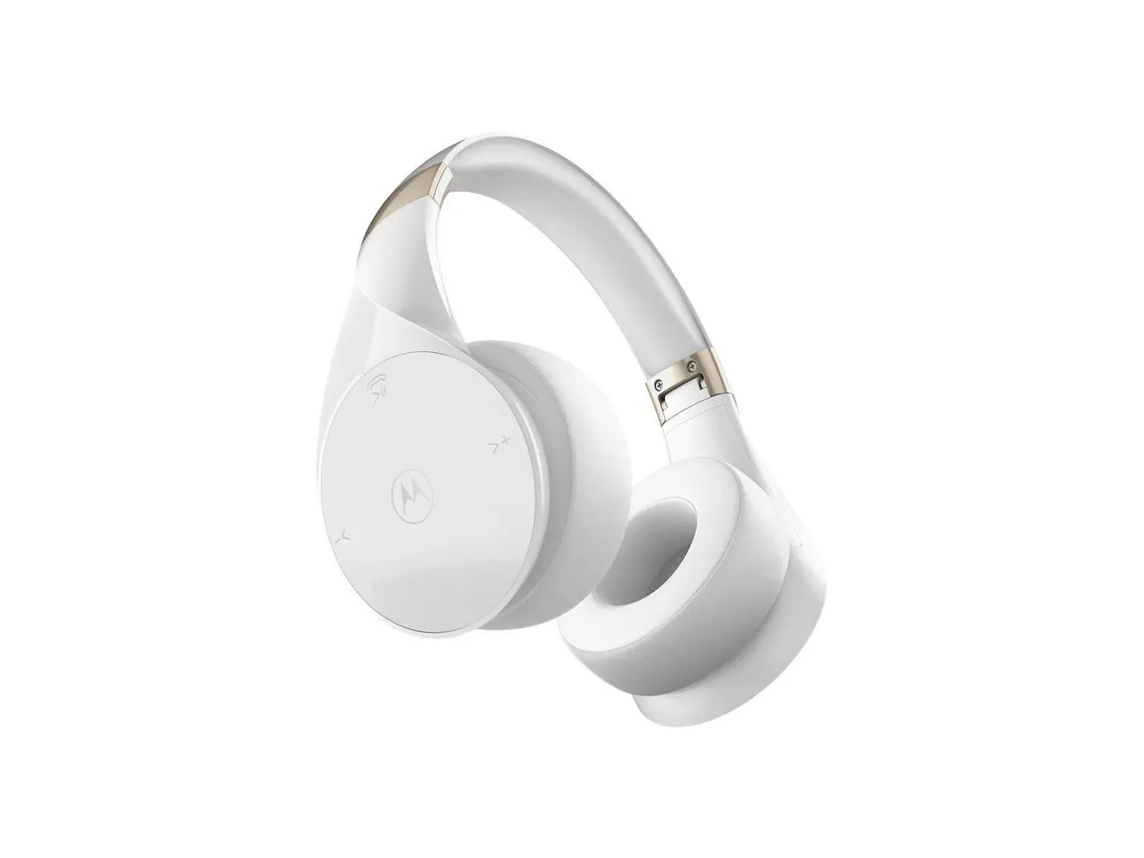 MOTOROLA XT500+ Wireless Over Ear Bluetooth Headphones with compact fold design, White MOTOROLA XT500+ Wireless Over Ear Bluetooth Headphones with compact fold design, White