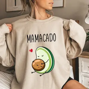 Mamacado Sweatshirt, Baby Announcement Sweatshirt, New Mom Gift, Pregnancy Reveal Shirt, Maternity Shirt, Pregnant Sweatshirt, Mom Life