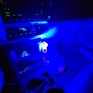 Car USB Night Light Touch Dimmable LED Filament Lamp Portable Lighting Plug and Play Decorative Atmosphere Light for Car Bedroom