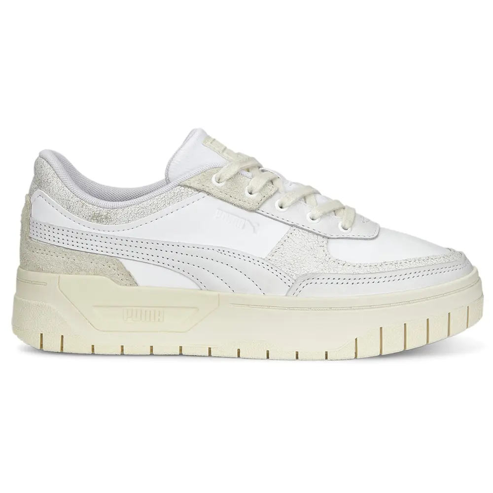 PUMA Womens Cali Dream Thrifted Lace Up Sneakers Shoes Casual - White
