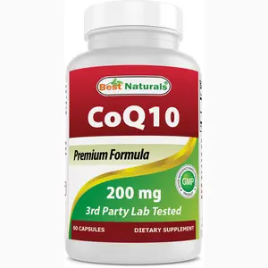Best Naturals COQ10 premium formula 200 mg, 60 Capsules