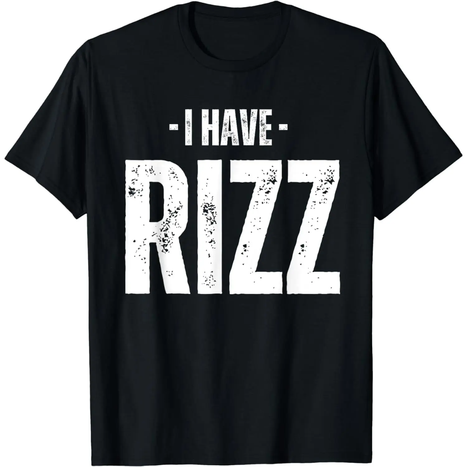 100% Cotton I Have Rizz Funny Meme T-Shirt