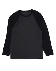 Chrome Hearts Silk Blend Cross Patch LS Raglan Tee