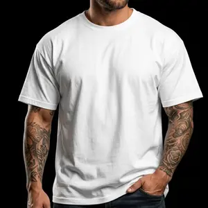 Blank Gildan Unisex Heavy Cotton T-shirt,t Shirt White 100%