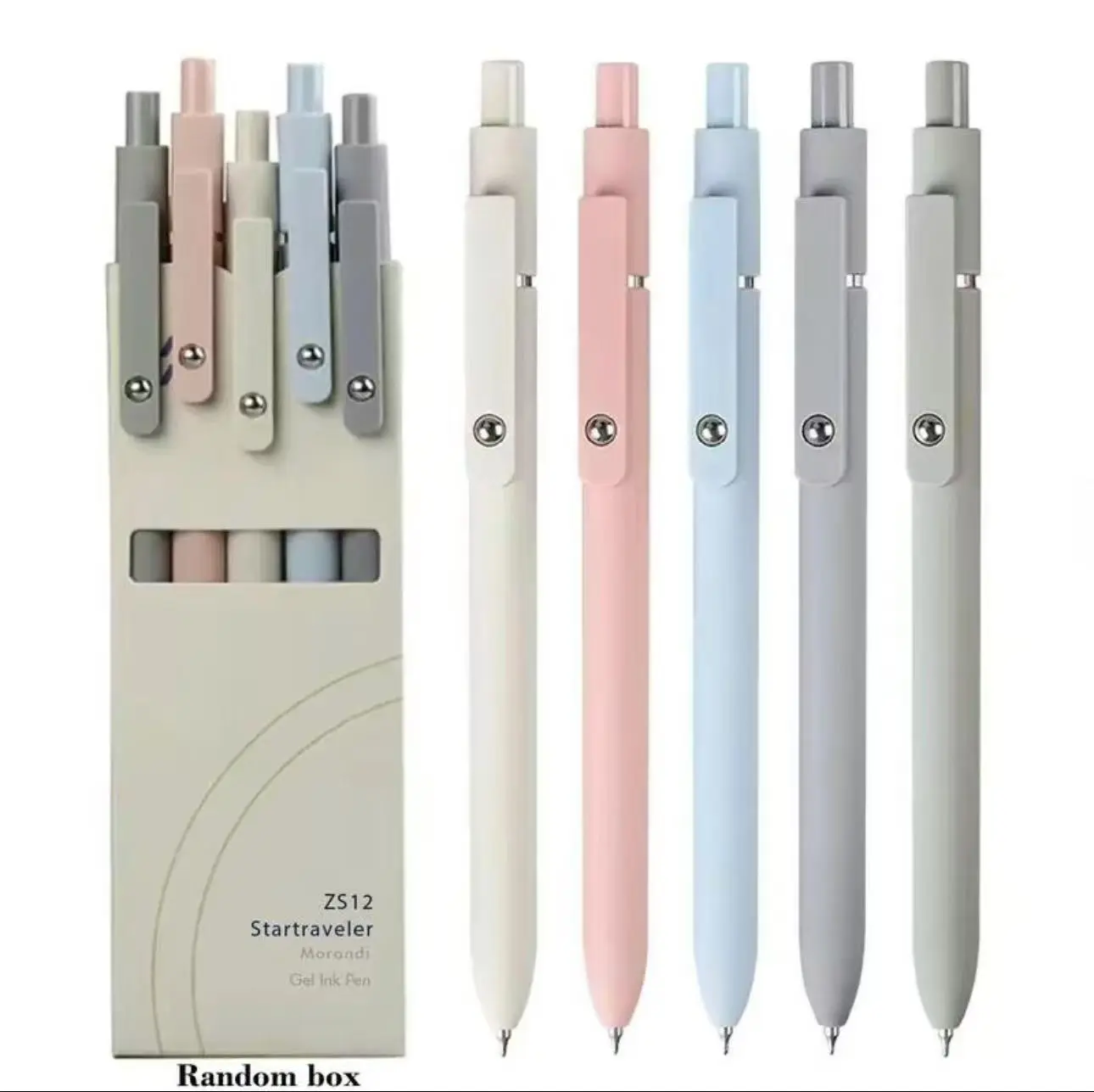 5-piece Premium Set: Press-Drying Carbon Pen - A smooth experience for note-taking, handbooks and office work