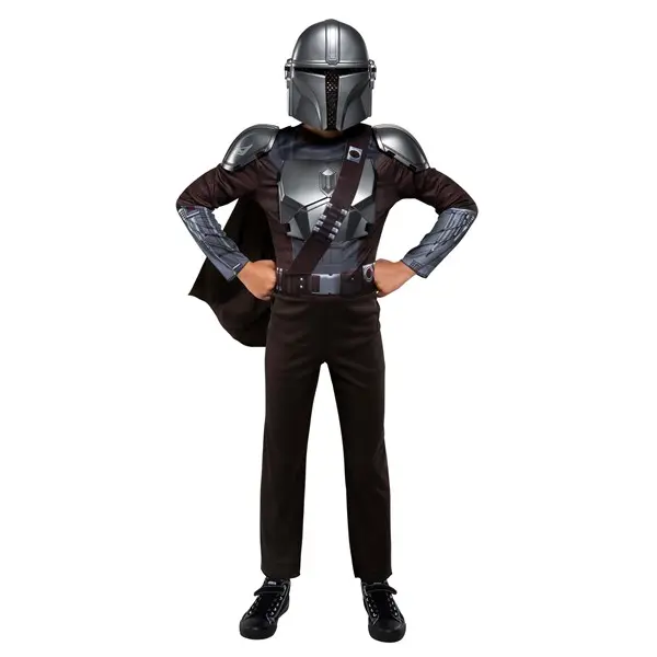 Kid's Deluxe Mandalorian Muscle Chest Dress Up Costume Set