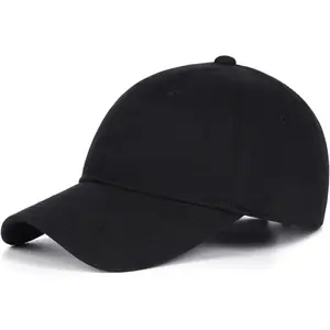 XL XXL Oversize Baseball Cap Cotton Adjustable Dad Hat Soft Crown Large Size Cap for Big Head Circumference