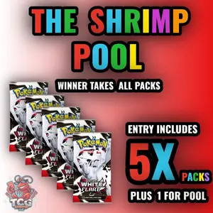 Shrimp Pool – WHITE FLARE-Live Booster Pack Opening