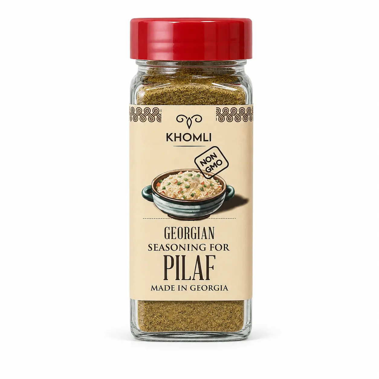 PILAF, Georgian Seasoning, Net Wt. 2.47oz (70g), Khomli Brand