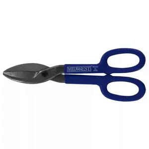 Midwest Snips MWT-107S 10″ Straight Tinner Snip