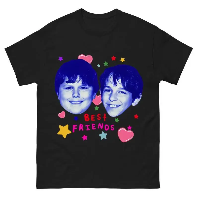 Diary of a Wimpy Kid Best Friends Greg and Rowley Meme Shirt Funny Novelty Tee Unisex Adult Casual Graphic T Shirt Pop Culture Gift for Men Women Fans