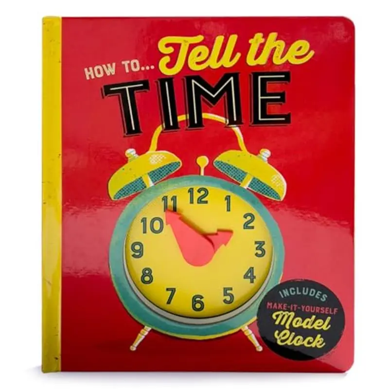 How to Tell Time-Board book