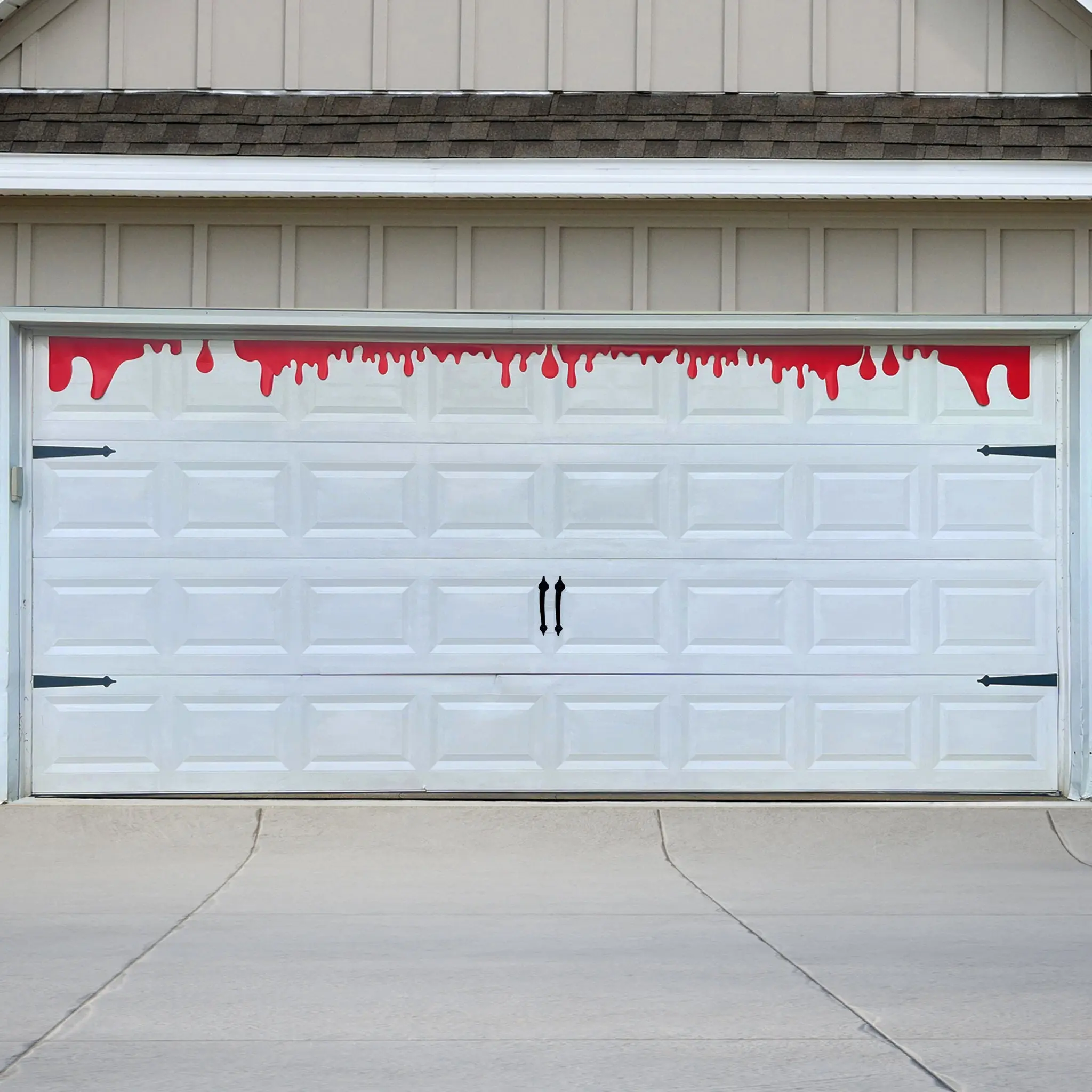 Red Magnetic Dripping Blood, 14pc Halloween Magnet Set