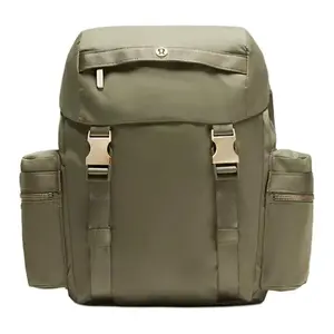 Lululemon Wunderlust 14L Versatile Lightweight Nylon Backpack for Men and Women in Laurel Leaf Color