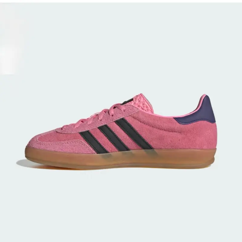 Adidas Gazelle Indoor 'Bliss Pink Purple' Women's Sneakers - Perfect for Casual Wear - Rubber, Shoe Footwear Girl Retro Walking Shoes Trainer Training Running