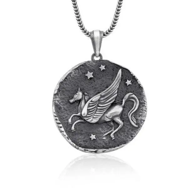 Ancient Pegasus Necklace