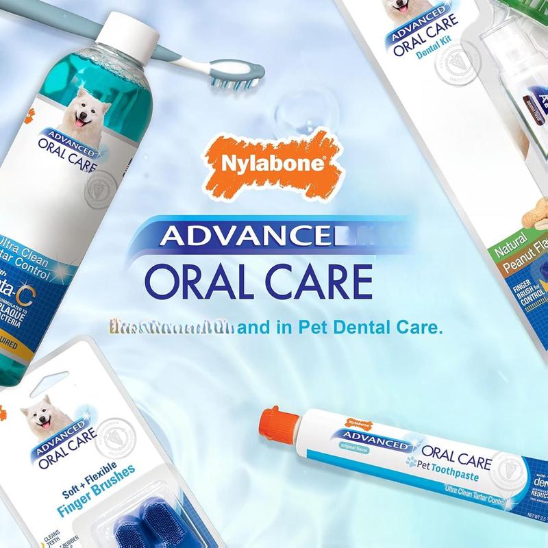 Advanced Oral Care Pet Dental Water Additive, Liquid Tartar Remover & Breath Freshener for Dogs, Dog Teeth-Cleaning, Original Flavor, 32 oz.