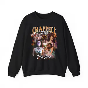 Chappell Roan Bootleg Crewneck Sweatshirt, Chappell Roan Fan Sweater, LGBTQ, Pop Star Jumper, Streetwear Birthday Gift Bootleg Vintage Style