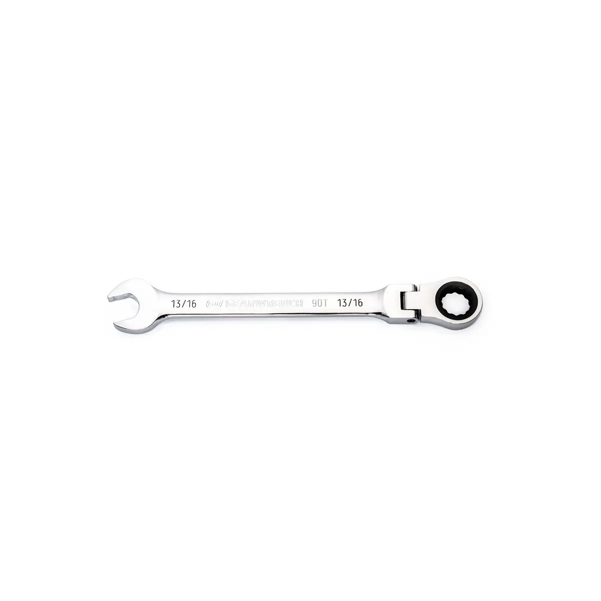 GearWrench KDT86750 0.81 in. 90T 12 Point Flex-Head Combination Ratcheting Wrench