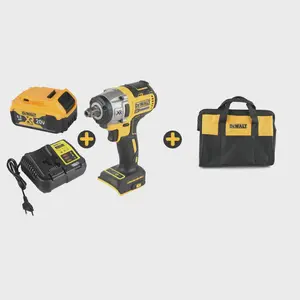 Dewalt DCF880 Brushless Impact Wrench 20V XR203N.M Torque 1/2in Drive Pressure-Sensitive Speed Control for Precise Work