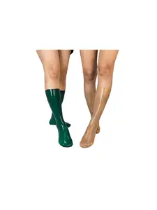Latex Women's Sheer Thigh High Stockings Personal Party