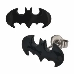 Batman Cut Stud Earrings (BATMERCT01)