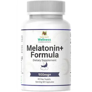 Herbal Spirit Wellness Melatonin+ Better Sleep Capsules