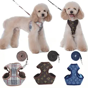 Pet chest and back anti-strangulation, dog leash set, dog walking rope, cat adjustable dog chest and back