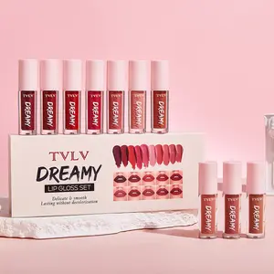 Dreamy Glossy Lip Stain Tinting & Long Lasting Moisturizing Lip Care Waterproof Non-Stick Cup Lasting Beauty 10 Options Hydrate Lipgloss Lipstick