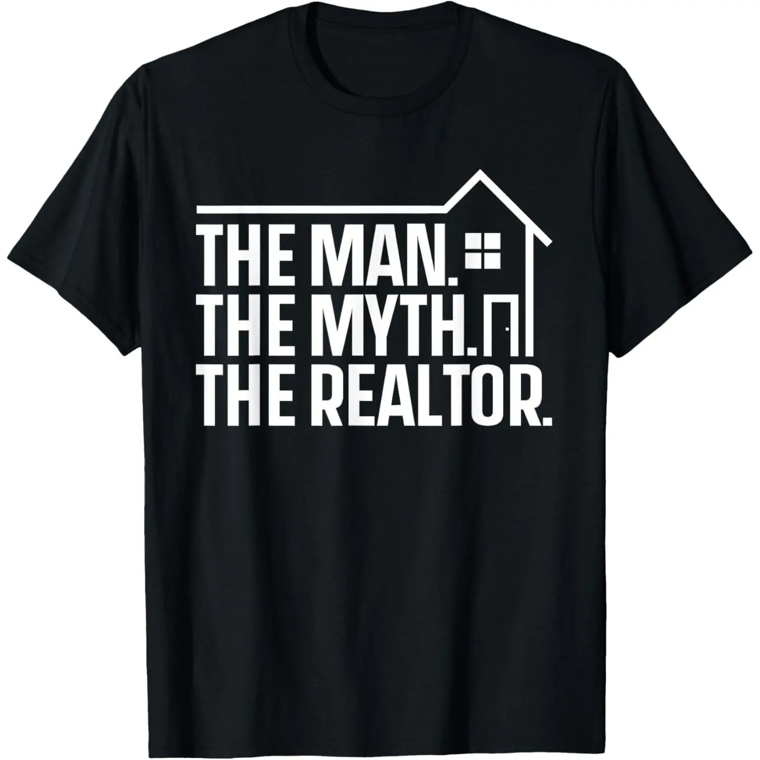 100% Cotton Funny Real Estate Design For Realtor Men Real Estate Agent T-Shirt