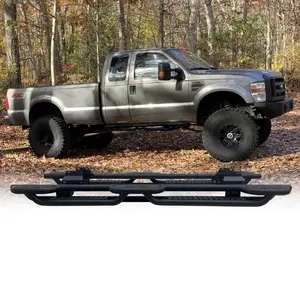 TIOYAR Running Boards for 2015-2025 Ford F-150 & 2017-2025 F-250/F-350/F-450/F-550 Super Cab/Extended Cab Steel Side Step Rail Drop Nerf Bars Car Accessories Stability