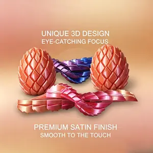 3D Printed Dragon Egg Fidget Toy, Color-Changing Rotating Squishy Ball, Stress Relief Sensory , Anti-Anxiety Squeeze Toy for Indoor Recreation