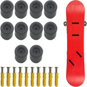 Snowboard Wall Mount Display Hanger, Ski Storage Rack - Invisible Floating Design - Holds 5 Boards - Fits Any Ski or Snowboard - Protects From Scratches
